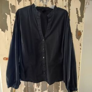 24W V-Neck by Mossimo, Black